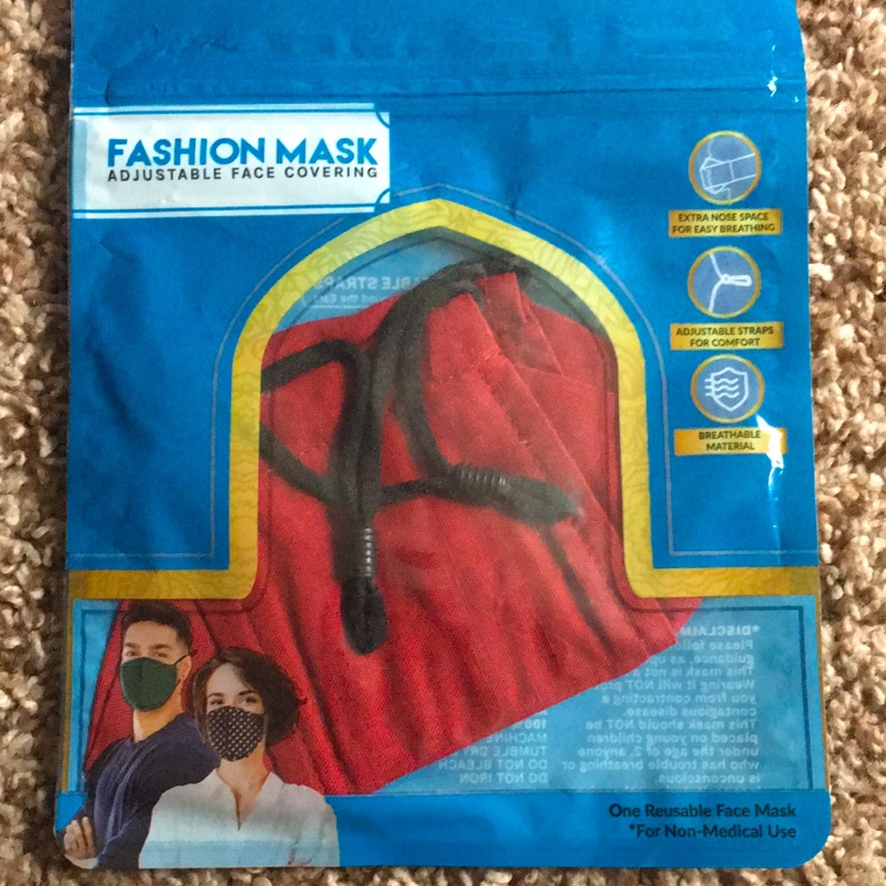 😷 Unisex Face Mask